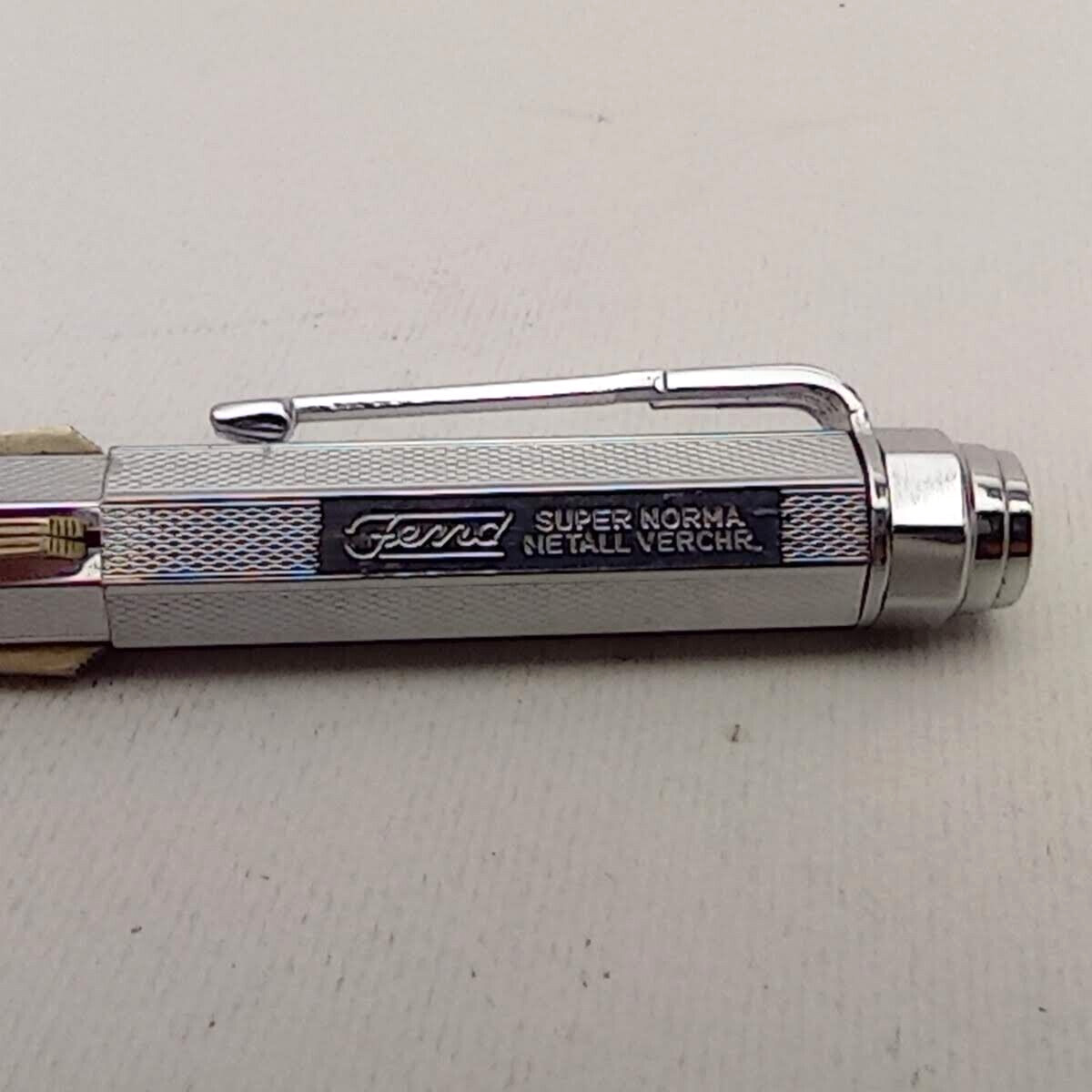 FEND SUPER NORMA Metal Chrome 4 Color 1.18mm Pencil Vintage Excellent