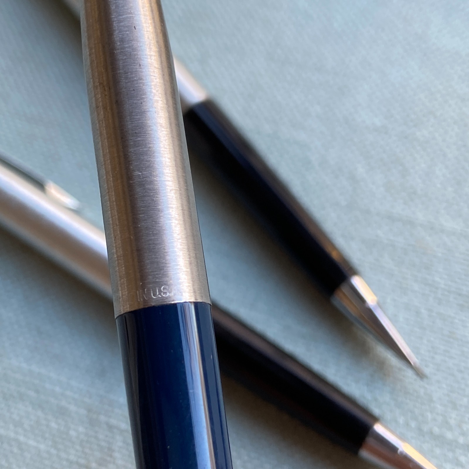 Vintage Drafting Pentel 5 S55 Parker Zebra M-301 Pencil 0.5 m/m 4H HB Lead Lot M
