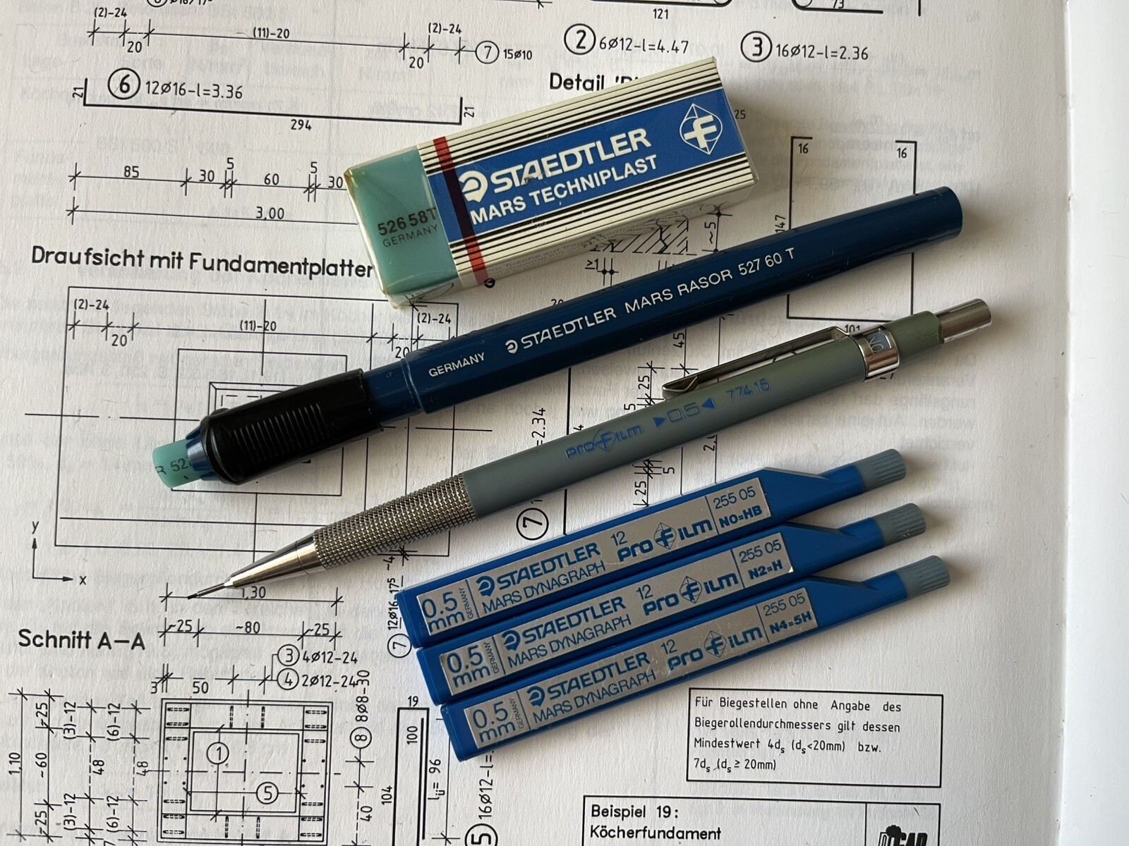 Extremely Rare Vintage Mechanical Pencil STAEDTLER PROFILM | 0.5 | 774 15