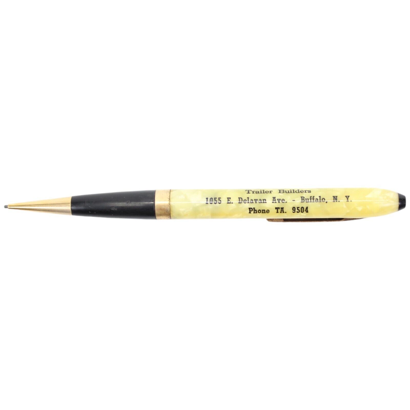 BUFFALO Delevan Welding Company Vintage Advertising Mechanical Pencil NY VTG