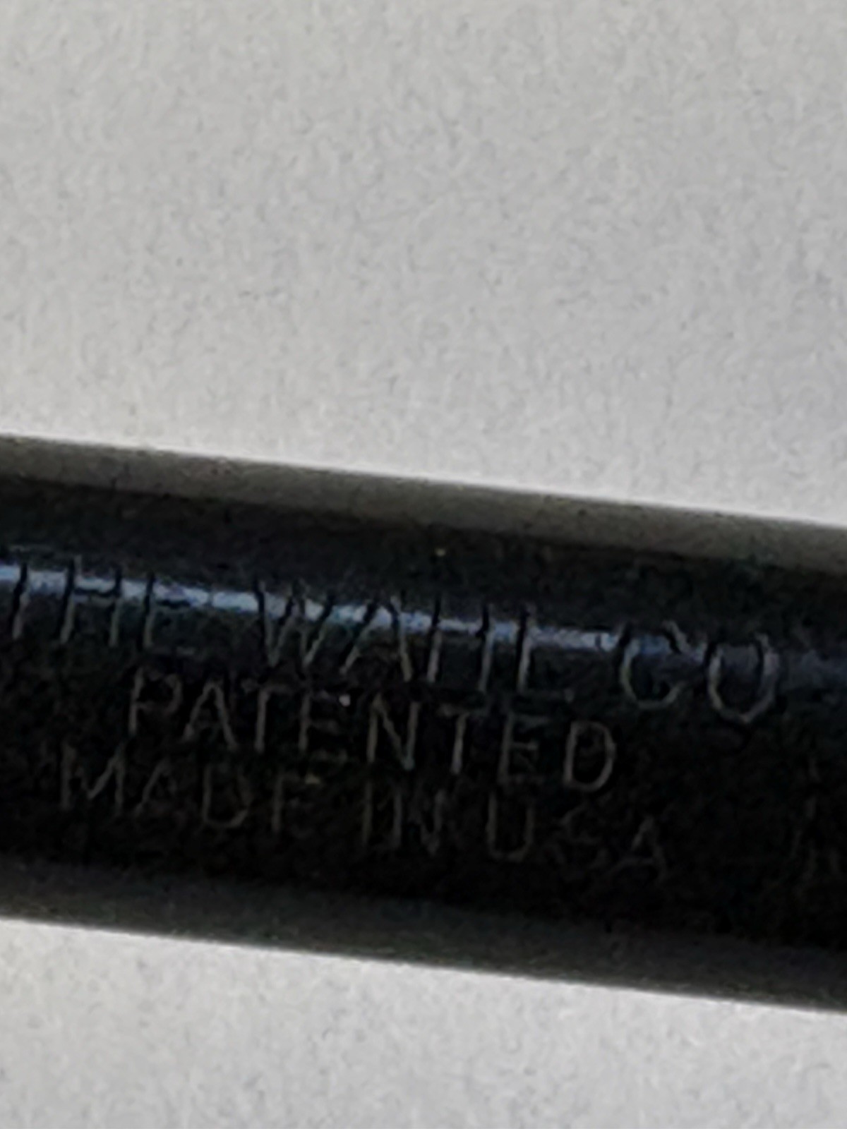 Wahl Eversharp Coronet-Like Pencil (1936) – Black Barrel w Gold Filled Cap