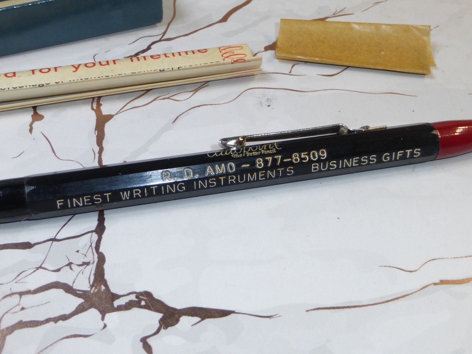 Vintage Circa 1960s Autopoint Sales Giveaway 0.5mm/0.9mm Mechanical Pencil #2108