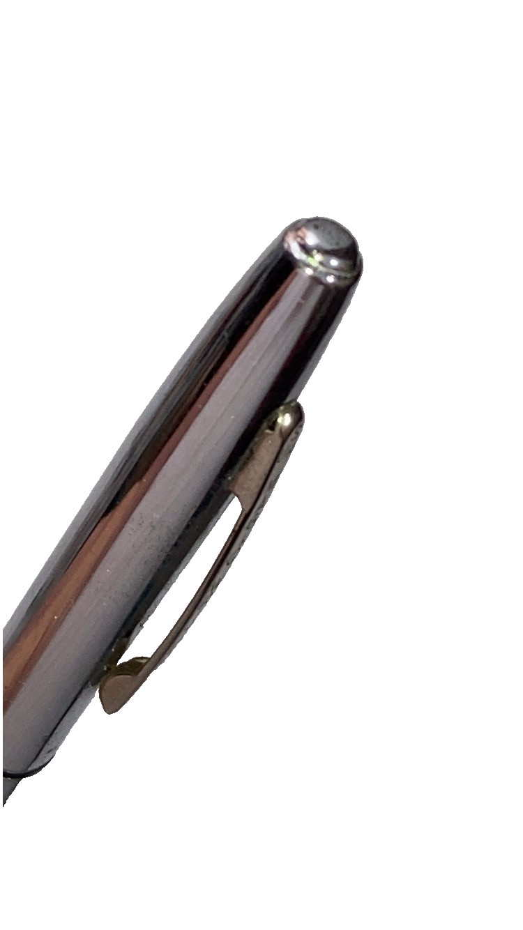 Vintage Magic Writer Mechanical Pencil 1970’s Brass Chrome Body Transitional