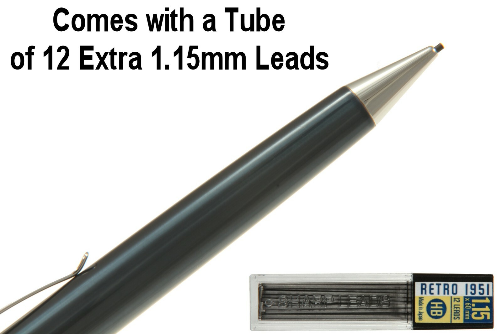 Retro 51 Ice Blue 1.15 mm Mechanical Lead Pencil #VRP-1318