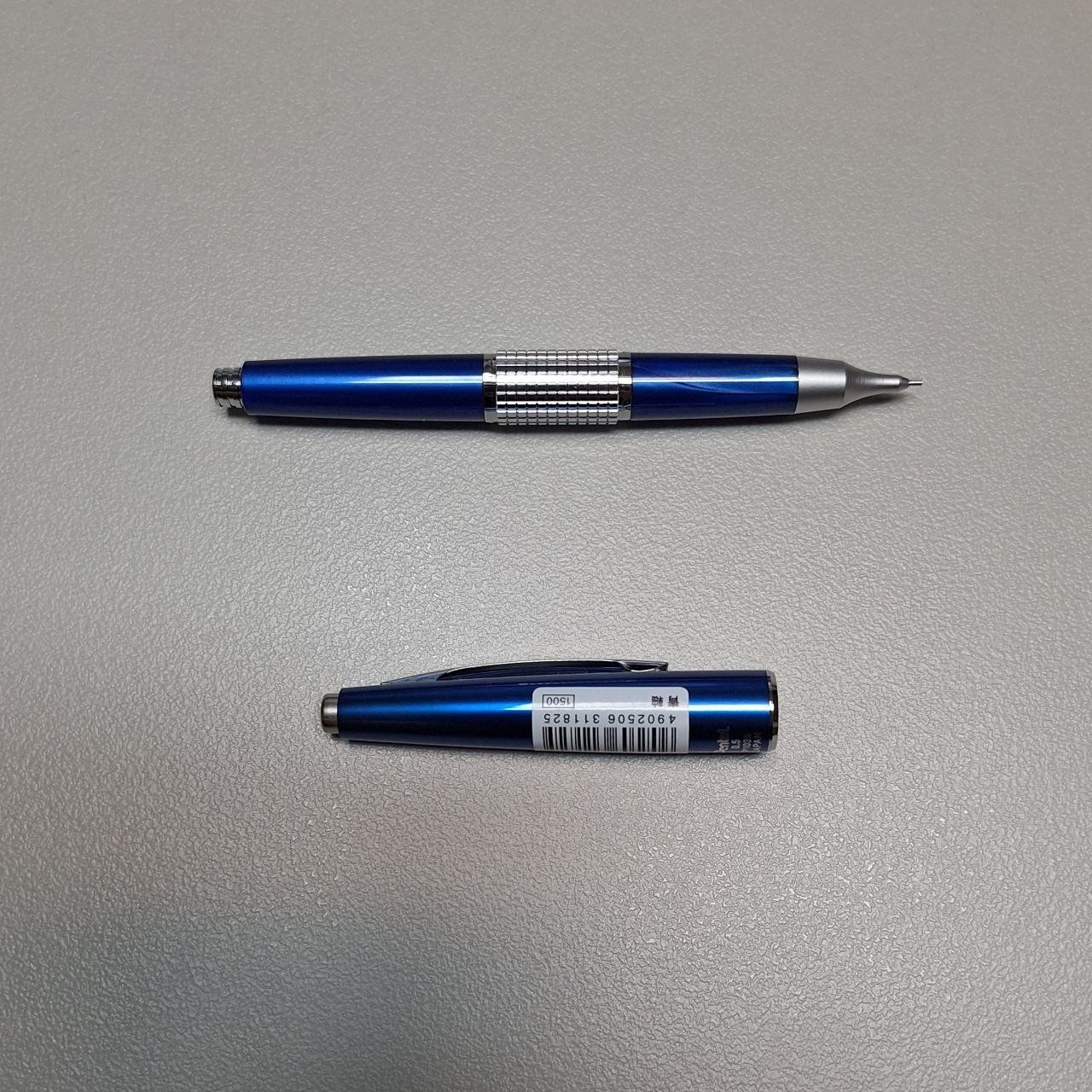 Pentel Kerry Blue Color Collectible Moded Mechanical Pencil 0.5mm Drafting Pen