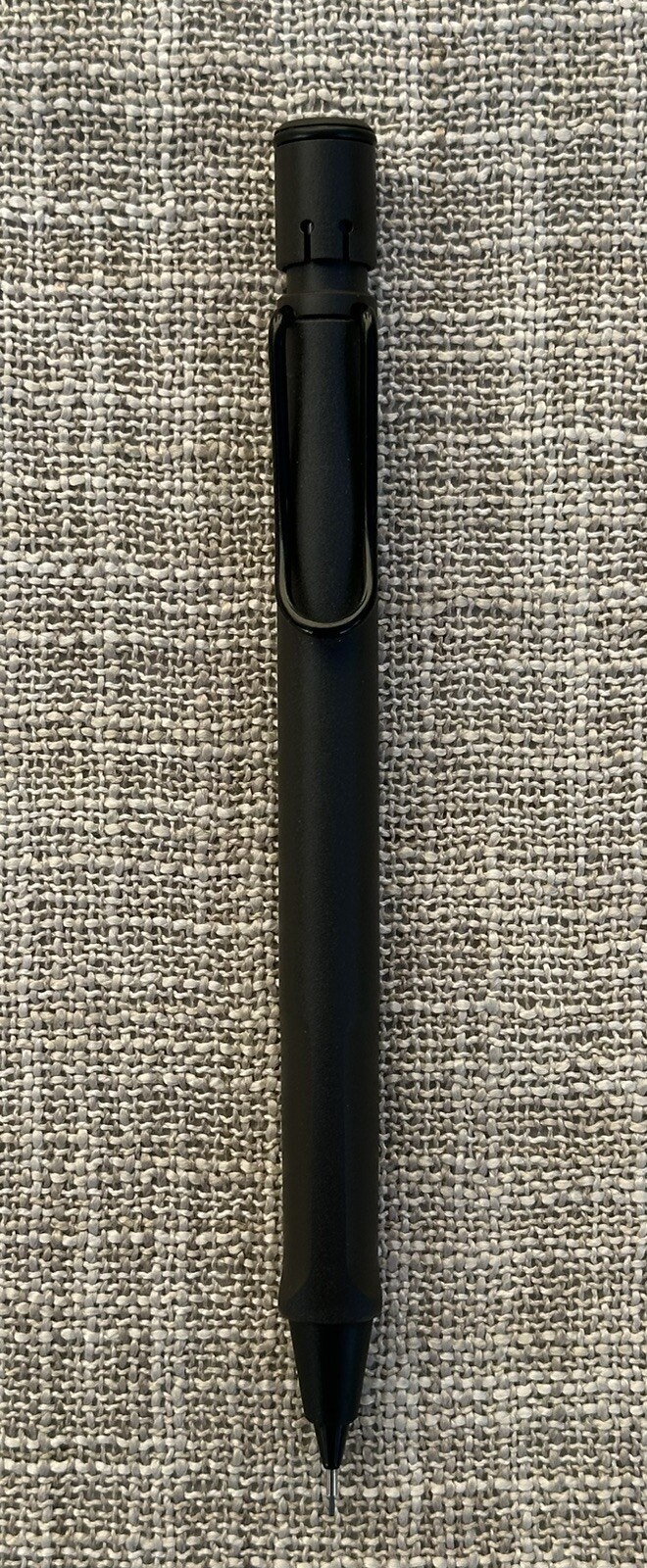 Nice LAMY Safari Pencil, Charcoal Barrel w/Black Trim, Made In Germany