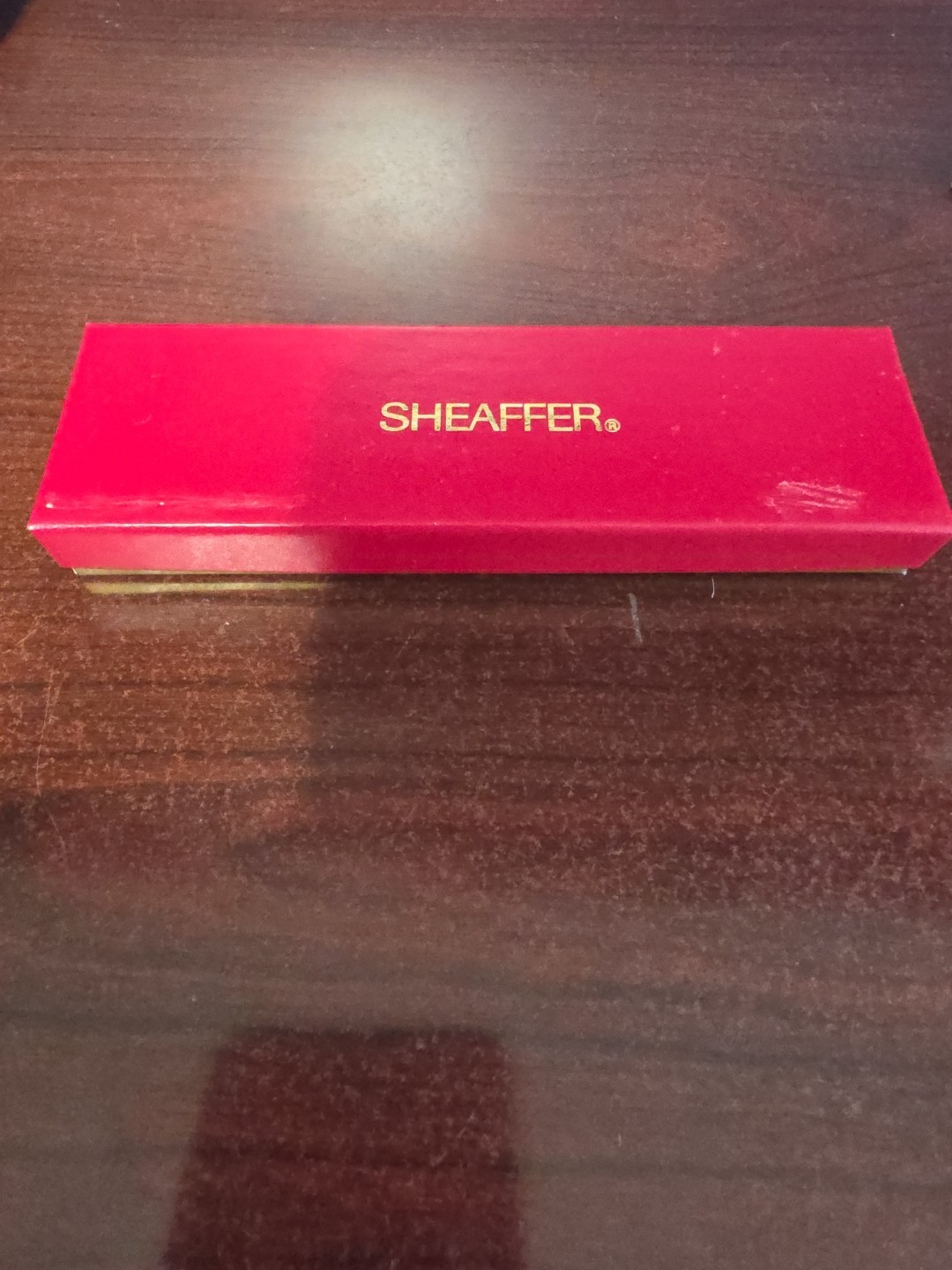 Sheaffer Pencil Silver, Black & Gold Tone. Vintage New In Box. Never Used