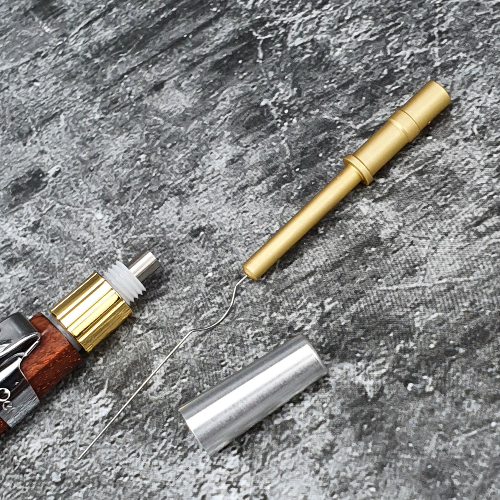 Hand Crafted Pentel PG5 Mechanical Pencil with Octagonal Wood Barrel