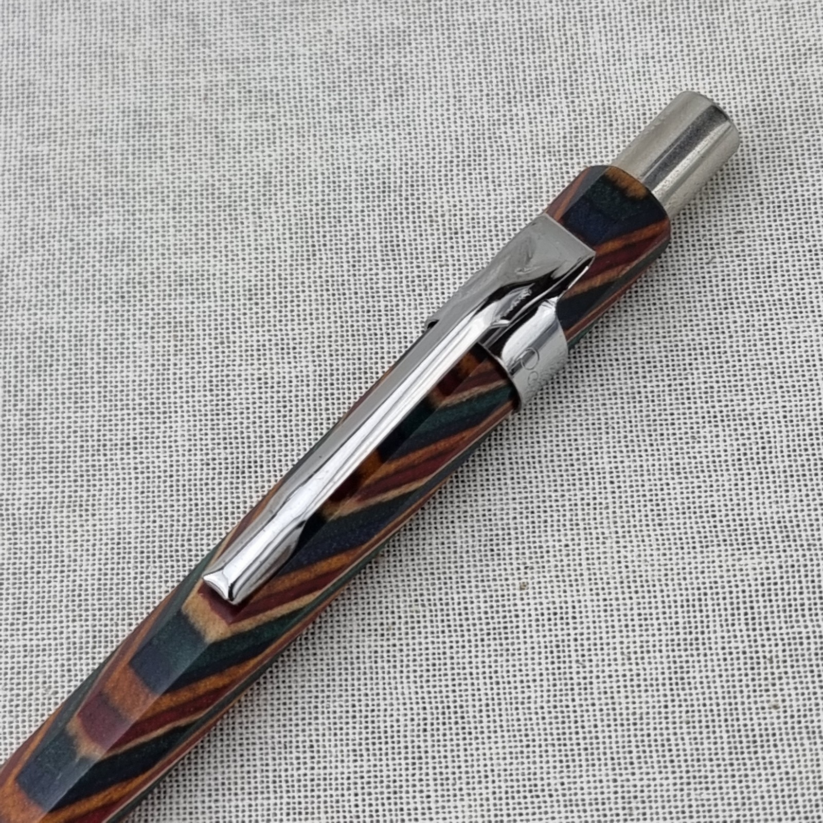 Hand Crafted Pentel P-205(0.5mm) Mechanical Pencil with Octagonal Wood Barrel