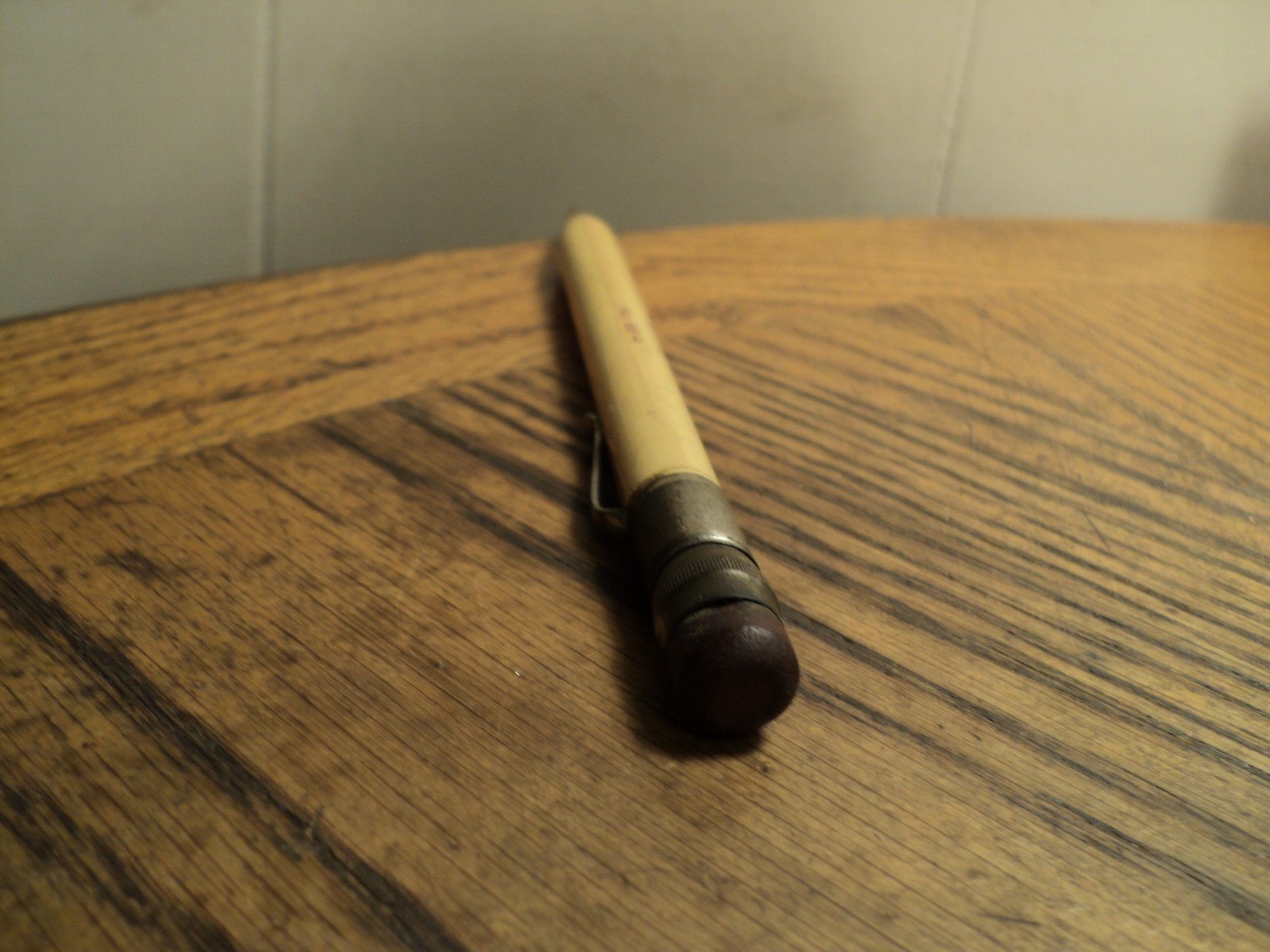 Vintage Fat Mechanical Pencil Willows Hotel Linton No Dak Sample No. 68-4