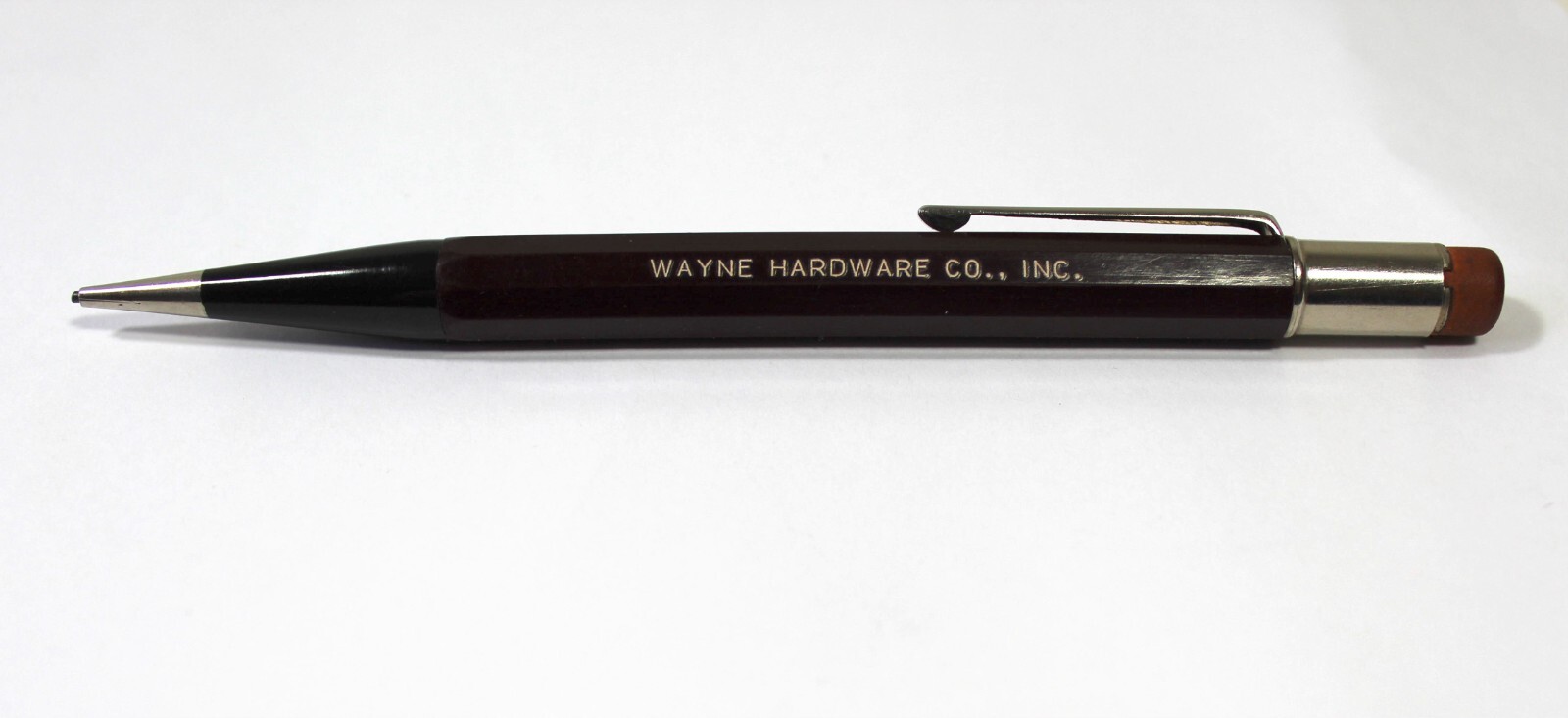 Lot of 3 Advertising Mechanical Pencils- Yellow Creek, Wayne Hardware, Ill Coil