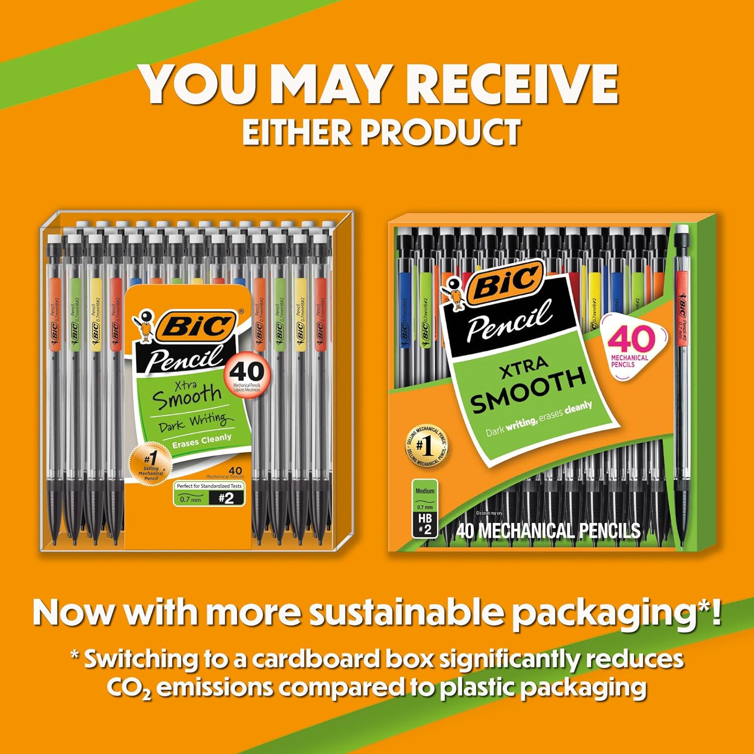 Xtra Smooth Mechanical Pencil with 0.7 Mm Medium Point, Refillable and Retractab
