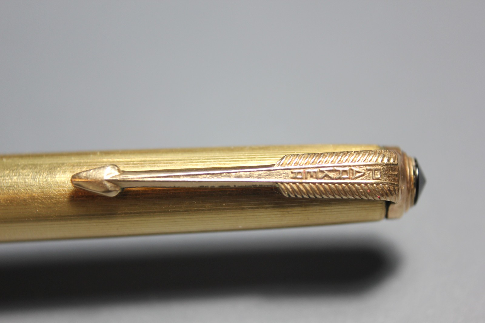 Rare Parker Imperial Vacumatic Pencil Gold Filled *Made in Canada, Golden Pearl