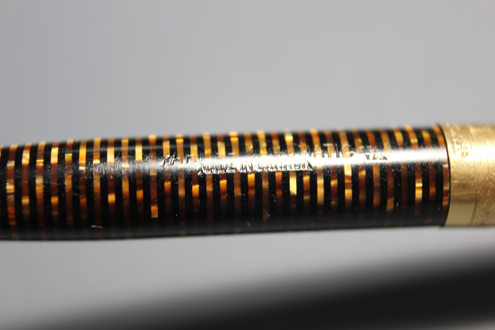 Rare Parker Imperial Vacumatic Pencil Gold Filled *Made in Canada, Golden Pearl