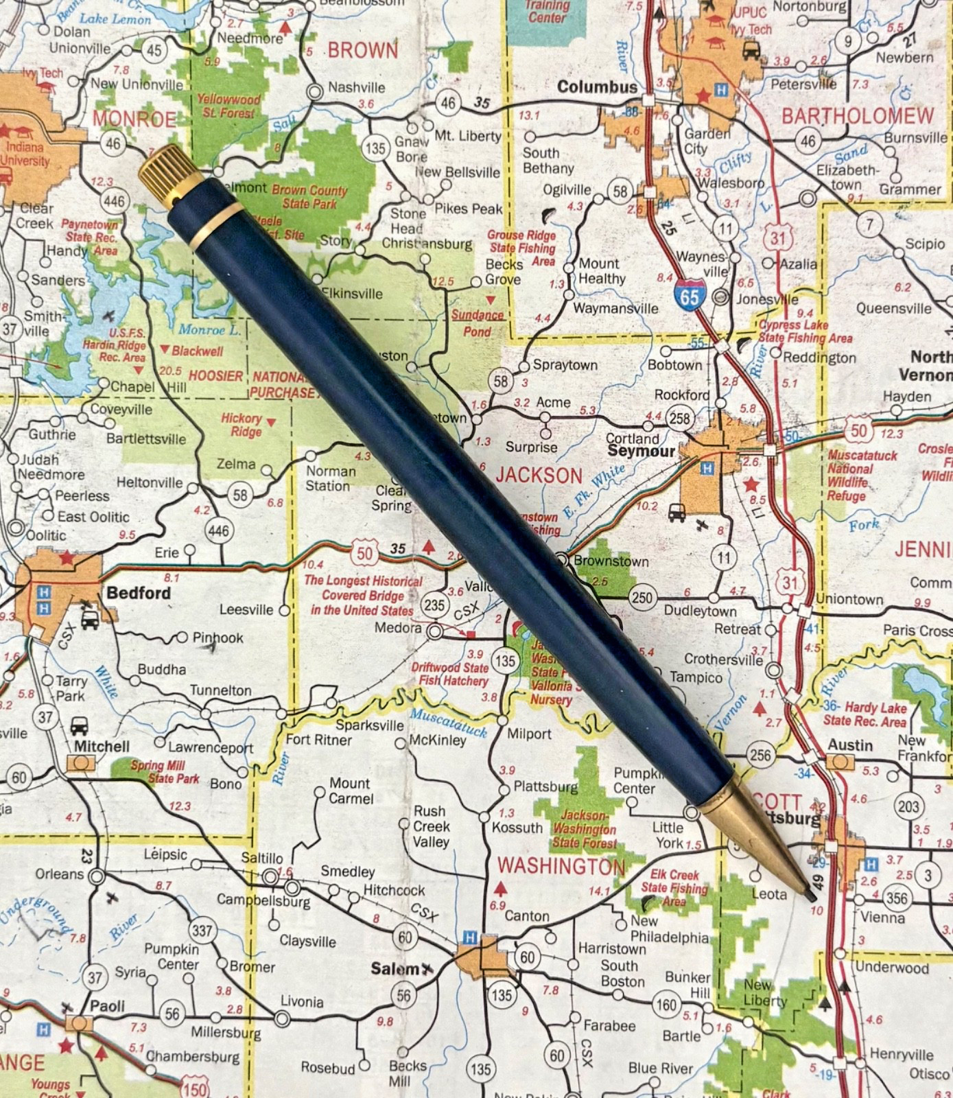 Vintage Eversharp Skyline Mechanical Pencil Standard Size, Blue, gold-fill trim