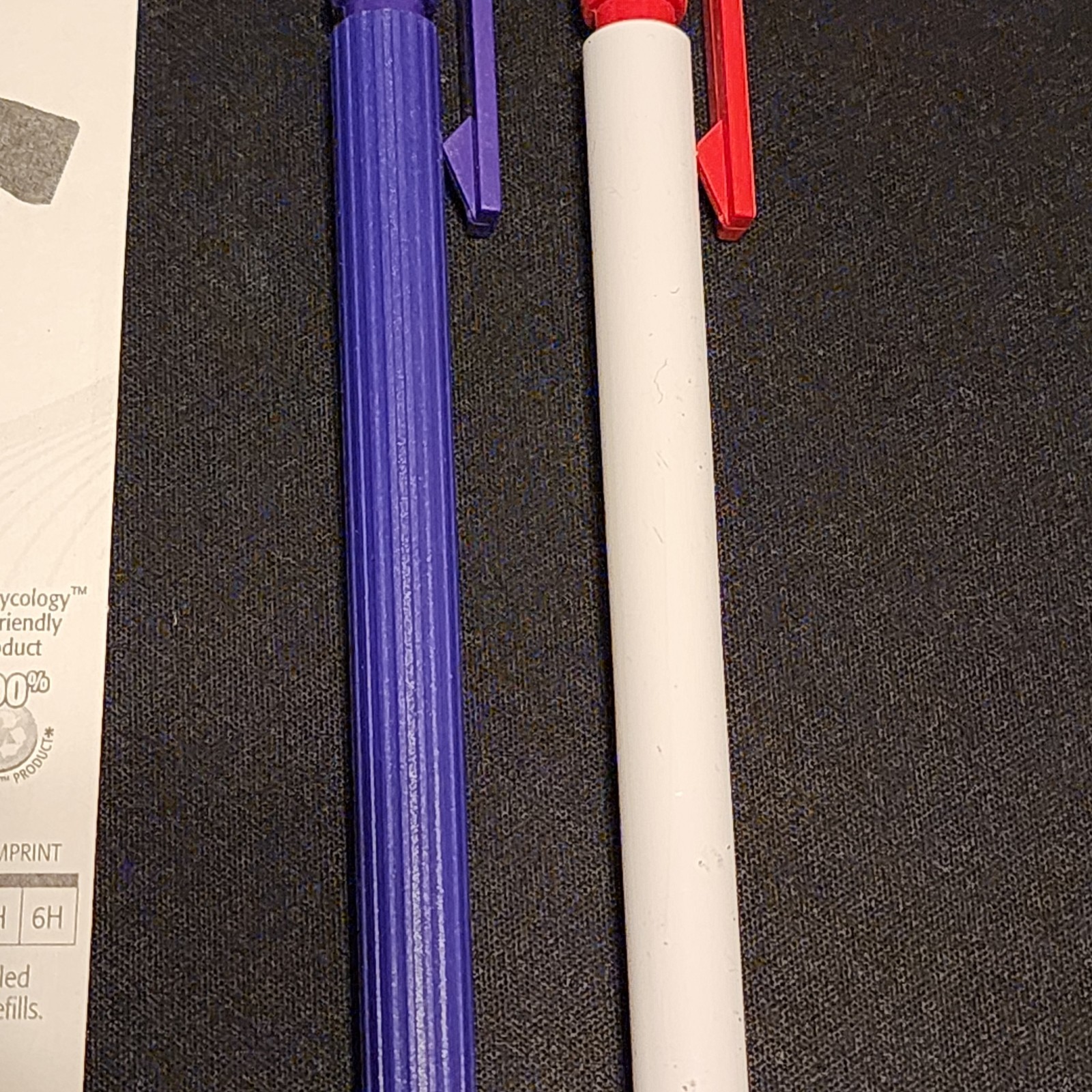 x2 Pentel A45 0.5mm Automatic Mechanical Pencil Purple, White Red IBM AmeriData