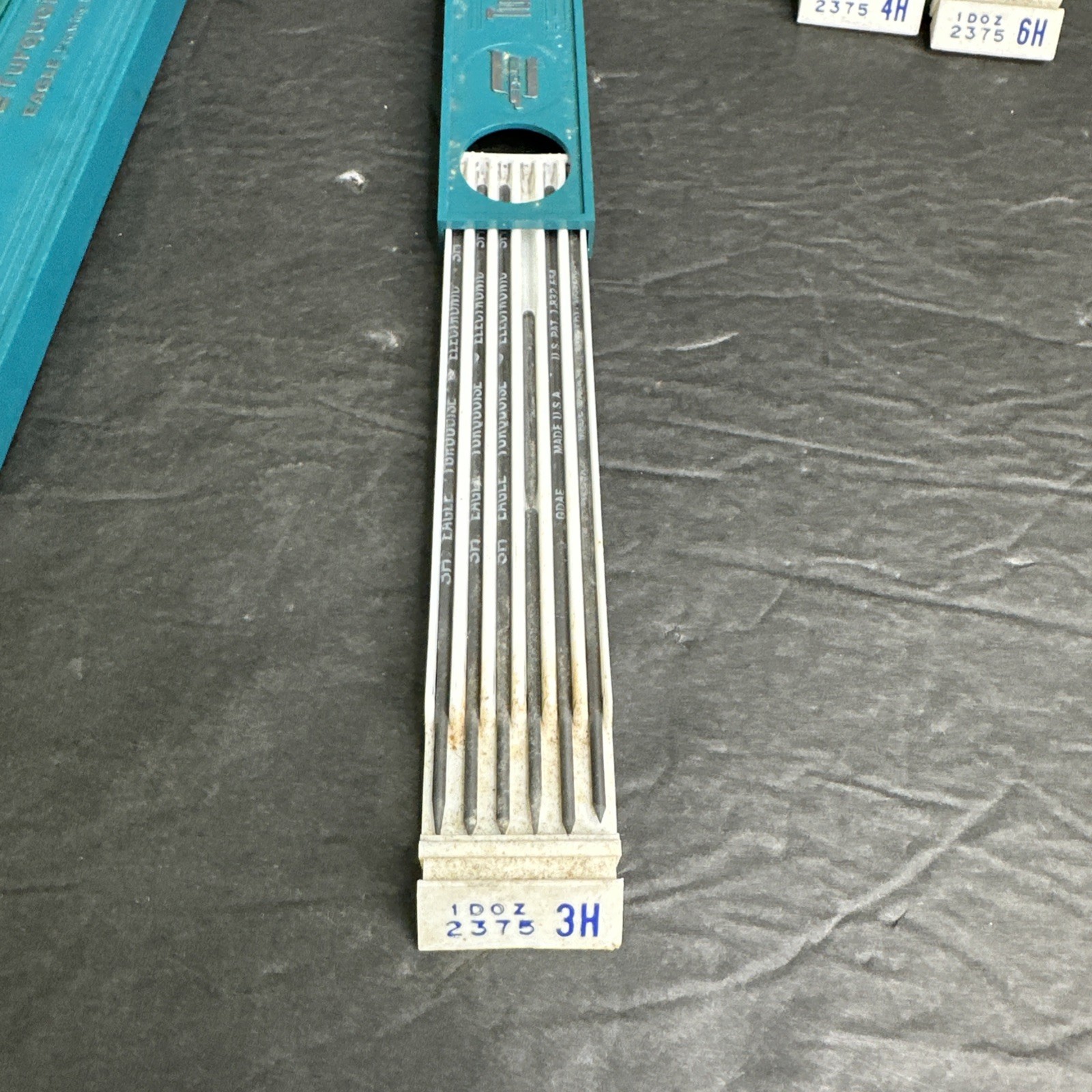 13 Packs Berol Turquoise Eagle 2375 Drawing Leads F 2H 4H 2B HB 3H 6H