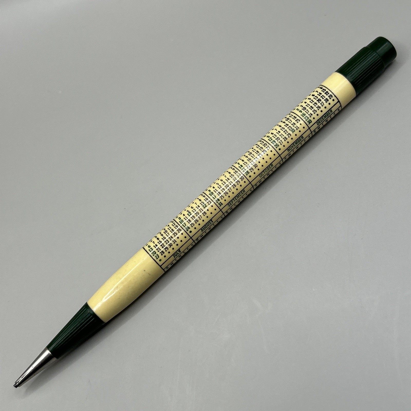 VTG 1957 Calendar Mechanical Pencil CARBIDE AND CARBON CHEMICALS