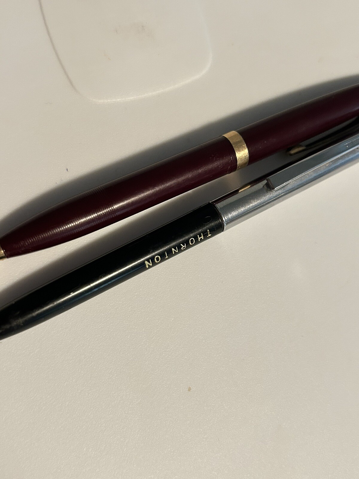 Vintage Schaffer’s Pens And Mechanical Pencil Lot Gerald Thorton Engraved