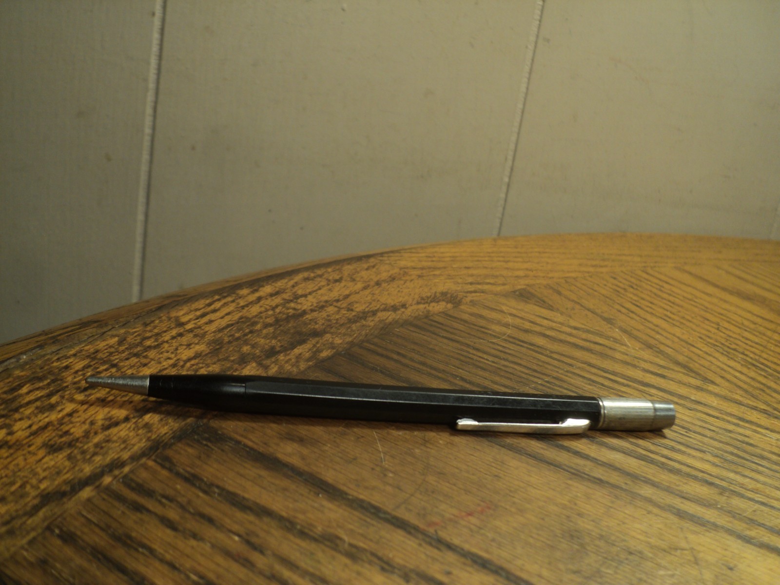 Vintage Autopoint Mechanical Pencil Crownover Insurance Agency Metal Cap USA