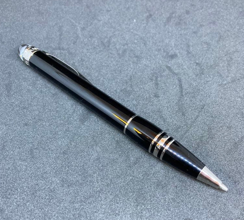 Montblanc Star Walker Platinum Resin Mechanical Pencil Black Starwalker w/Box