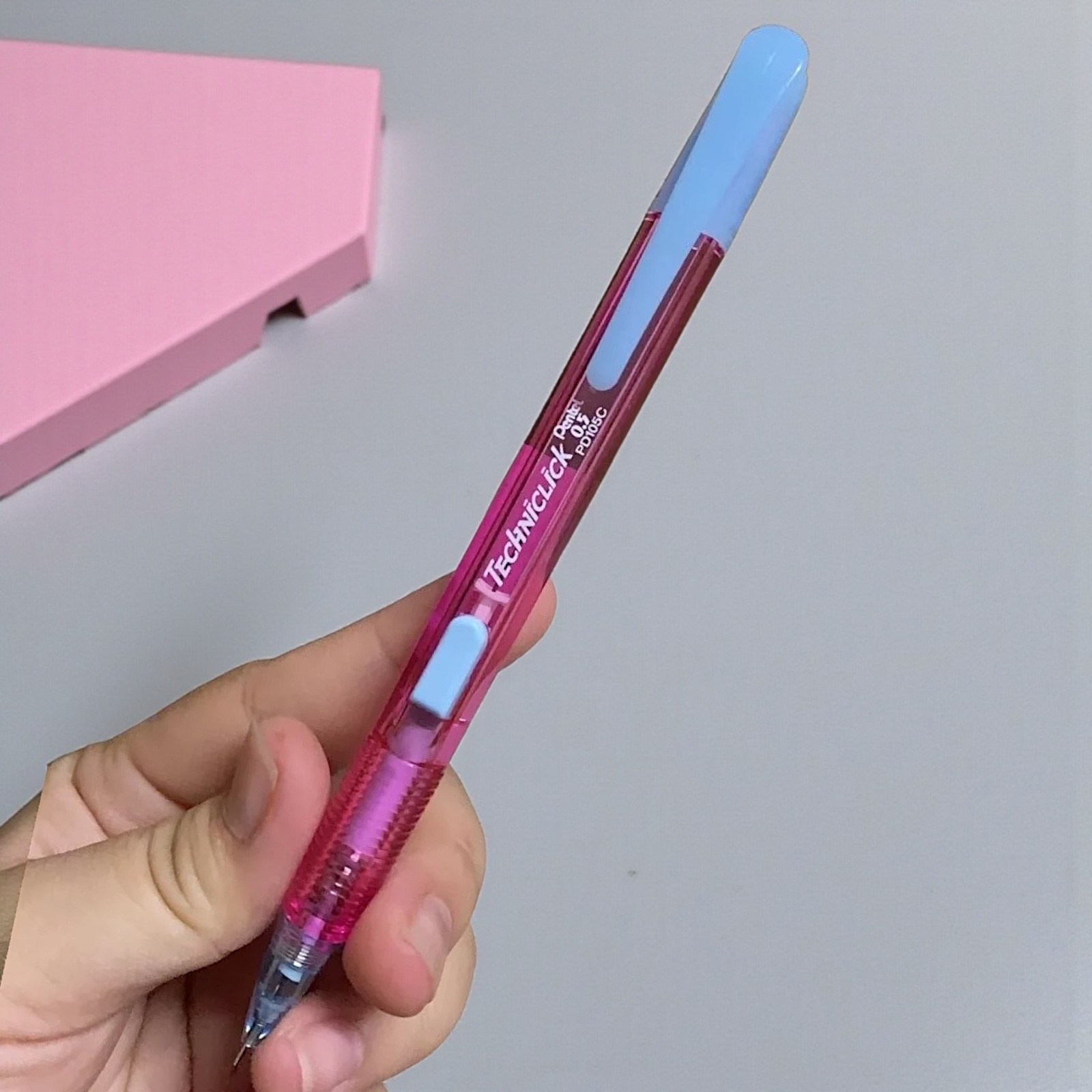 x12 Pentel Techniclick Mechanical Pencil 0.5 mm Slide Click Set Mix Color Kids