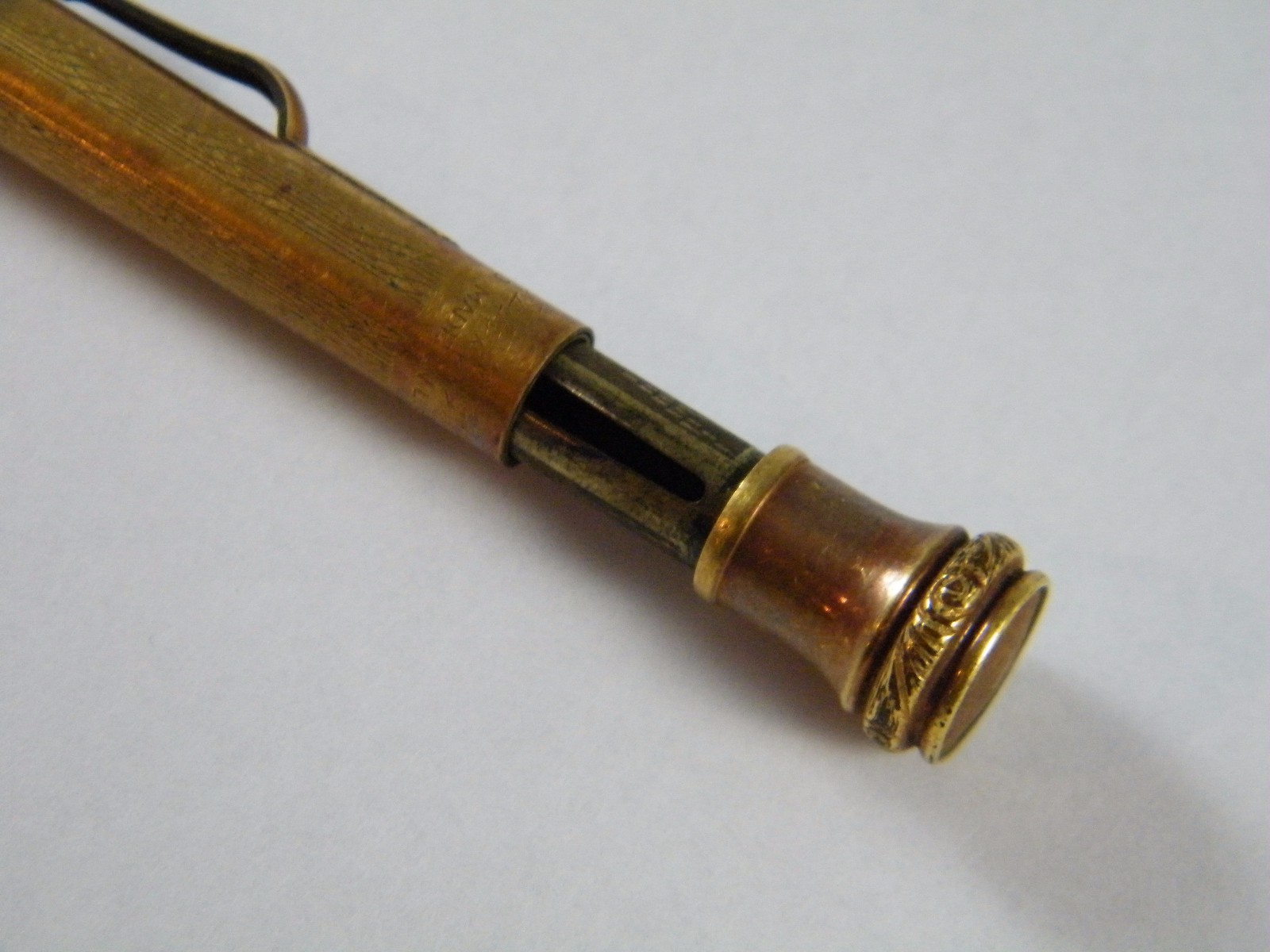VINTAGE ~ WAHL EVERSHARP GOLD FILLED MECHANICAL PENCIL