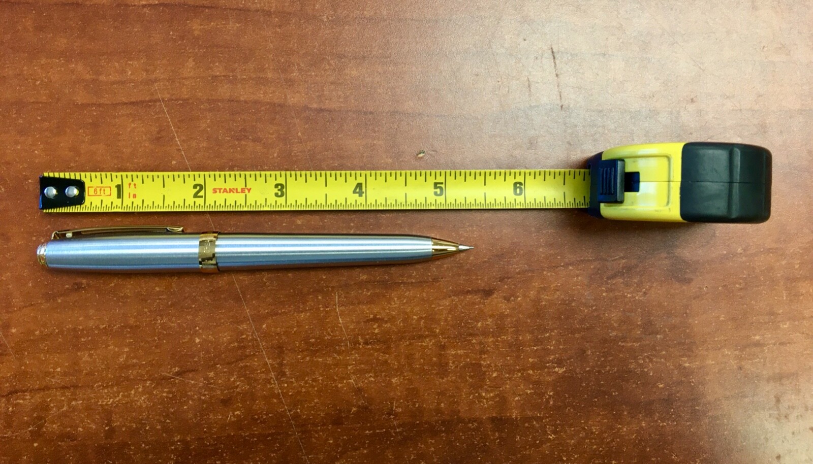 Sheaffer Prelude Brushed Chrome With Gold Plate Trim 0.7mm Pencil
