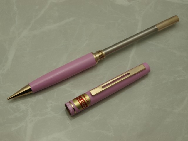 Sailor Japanese Mechanical pencil “HOSCAL” Pink 0.5mm 1990s NOS