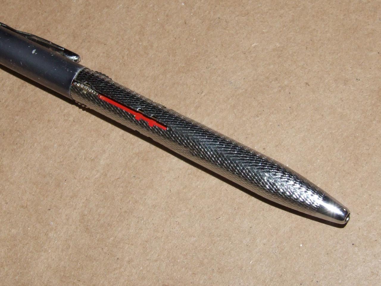 Vintage Textured Steel Norma 4 Color Mechanical Pencil Union Aircraft
