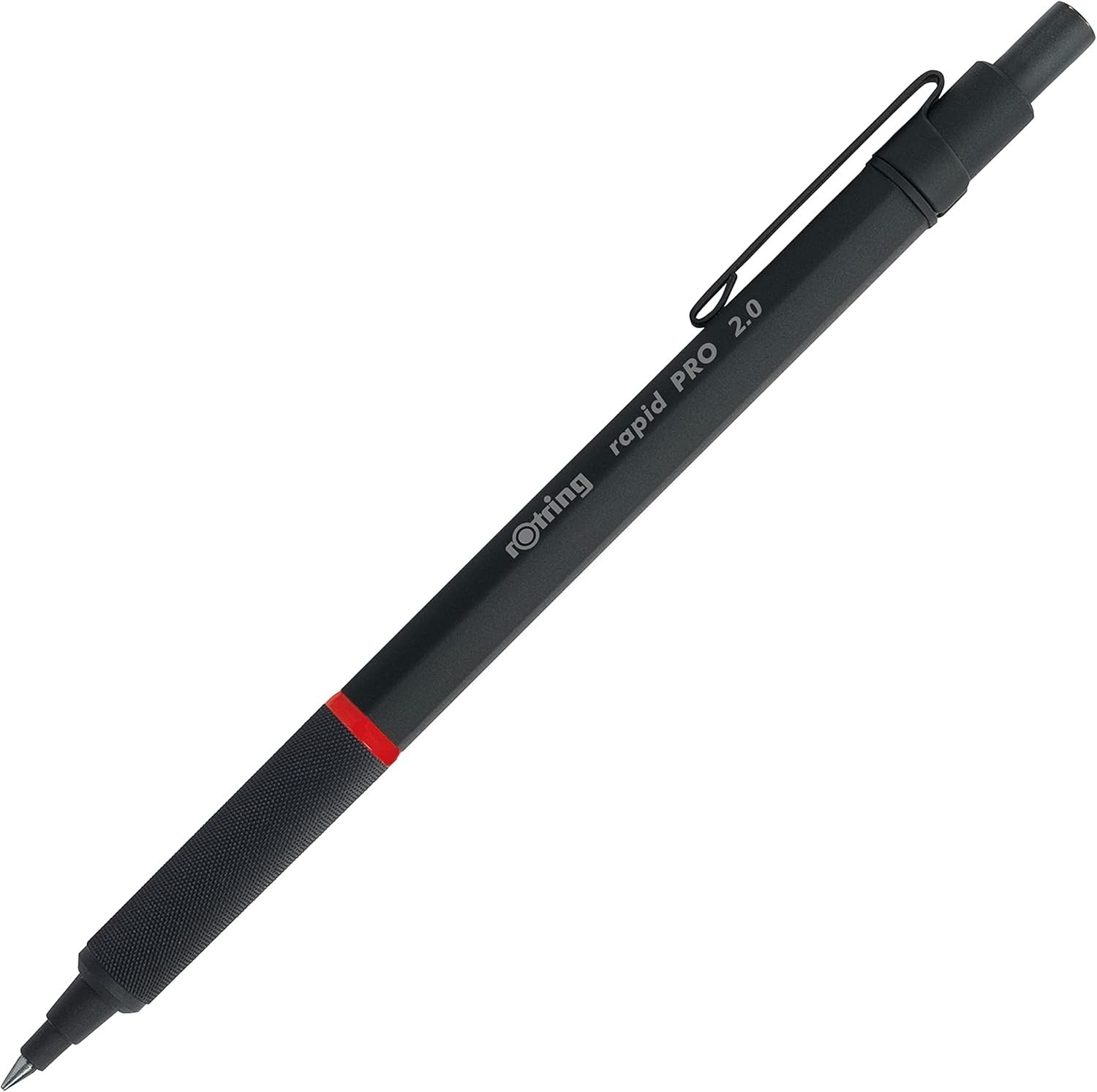 Matte Black Rapid Pro Mechanical Pencil 2.0 mm – Comfortable, High-Performance
