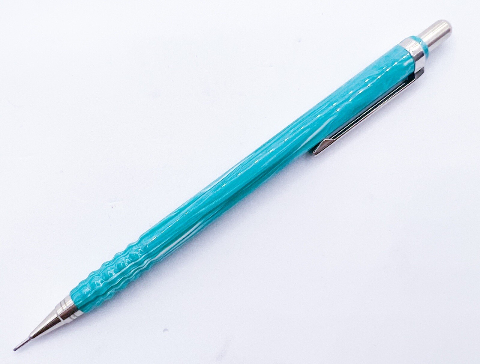 New rotring tikky special Mechanical Pencil marble Green 0.7mm Fully Functional