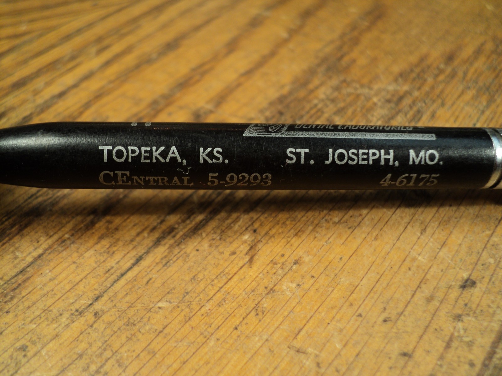 Vintage Sayles Wilson Mechanical Pencil Heumann Dental Laboratories St Joseph MO