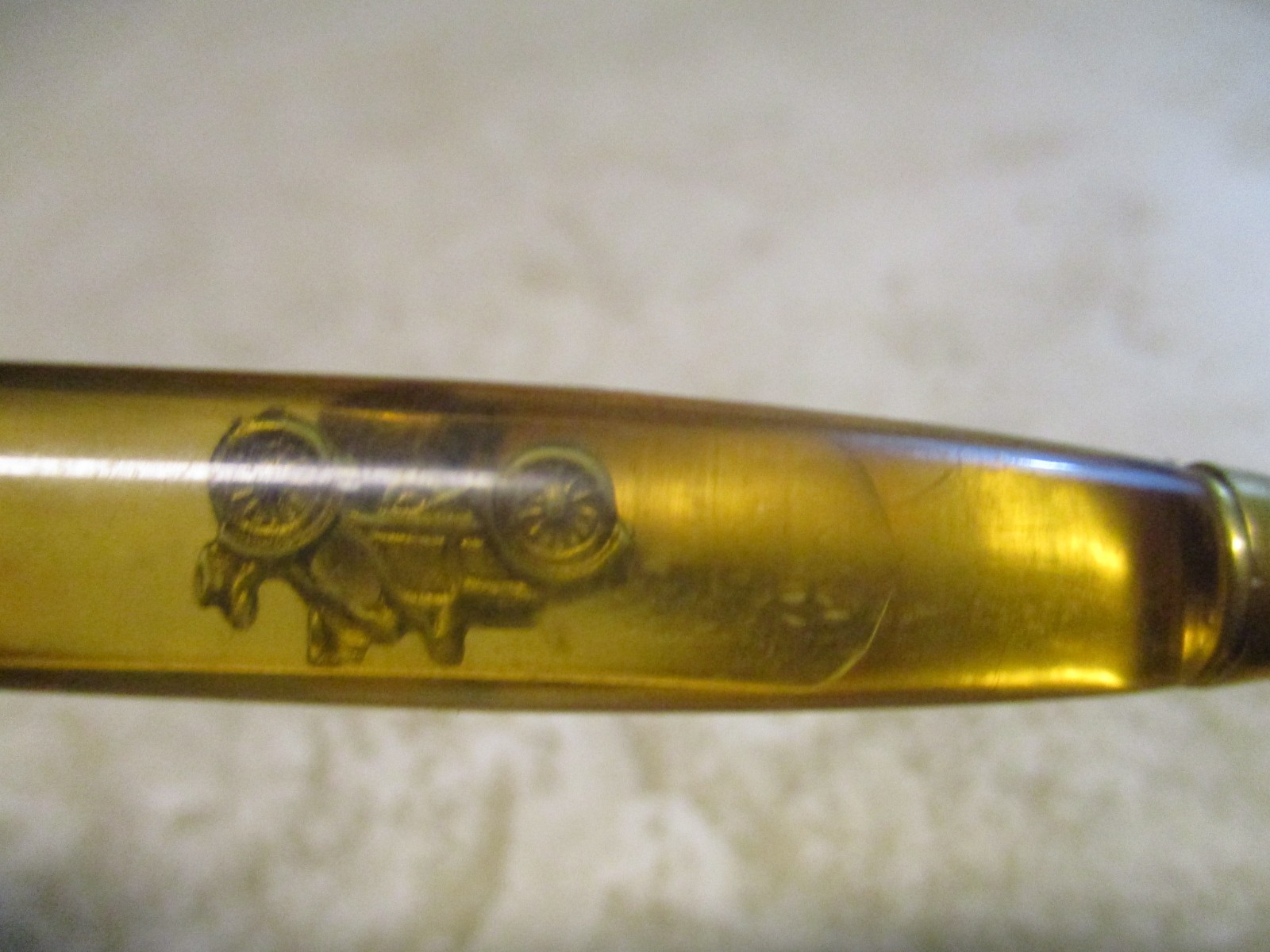 Vtg Golden Anniversary Floating Mechanical Pencil for Oldsmobile Secretary M29