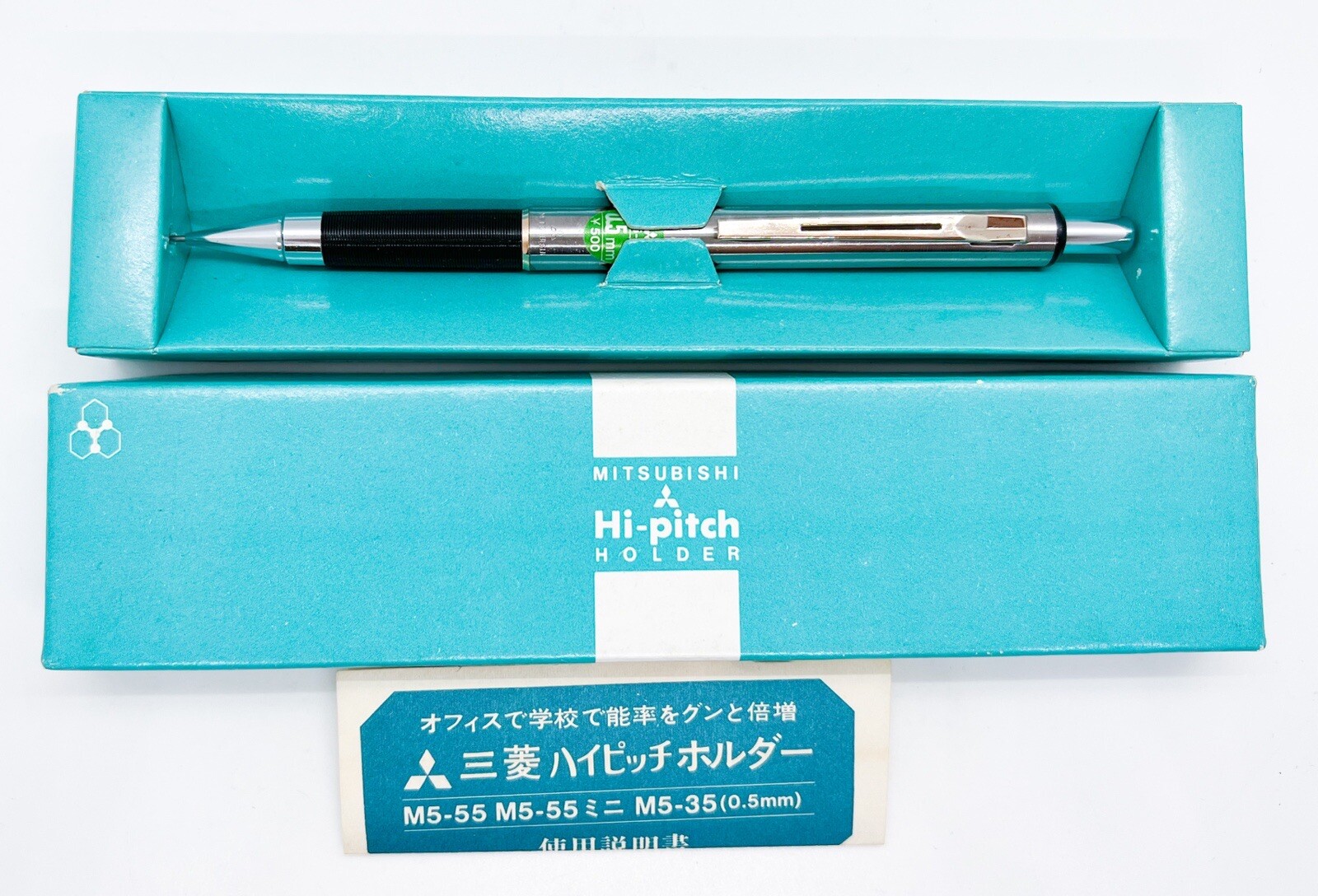 NOS Mitsubishi Mechanical Pencil special grip drafting M5-55 with box
