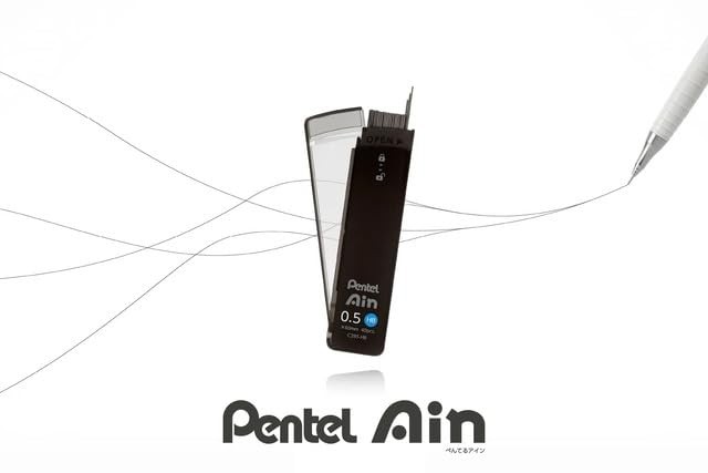 Pentel Ain 0.4mm Mechanical Pencil Refill Lead 30 Count Pack of 1
