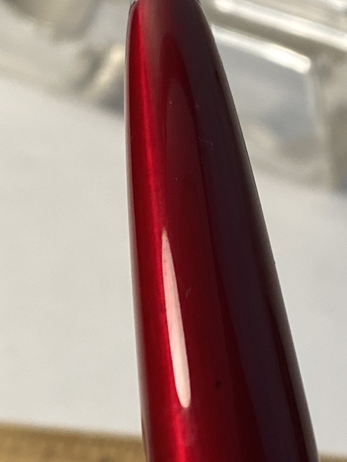 Pierre Cardin Mechanical Pencil Metallic Red & Chrome