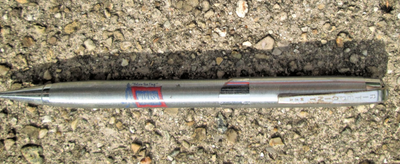 Ritepoint USA Wabash Railroad Mechanical Pencil NOT Working for Parts or Repair