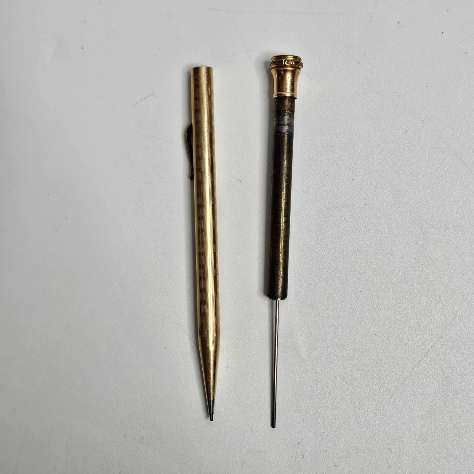 Vintage Wahl Eversharp Gold Filled Mechanical Pencil Art Deco Working