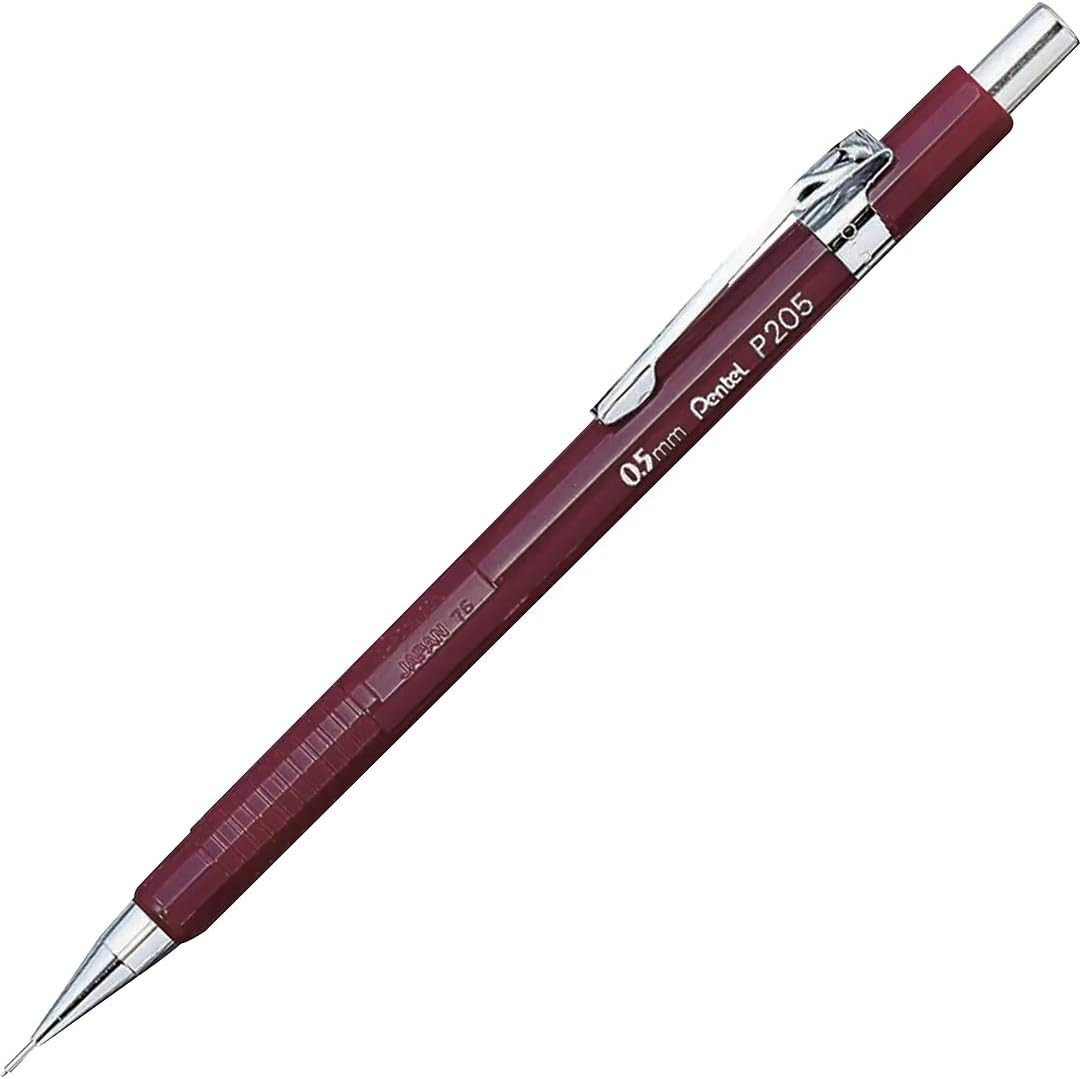 Value Pack of 3 Sharp Automatic Pencil, 0.5Mm, Black, Burgundy, Green Barrels,