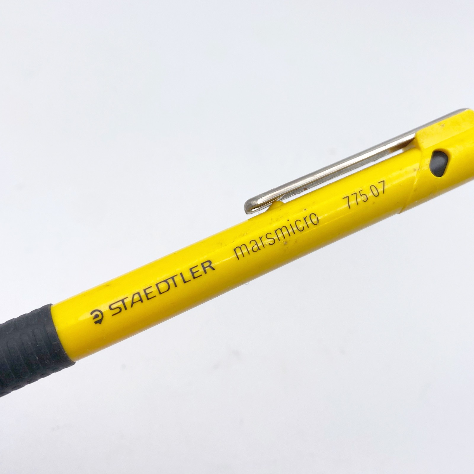 2 Staedtler Marsmicro Red 0.5 & Yellow 7705 07 Mechanical Pencils w/ 0.5mm Lead