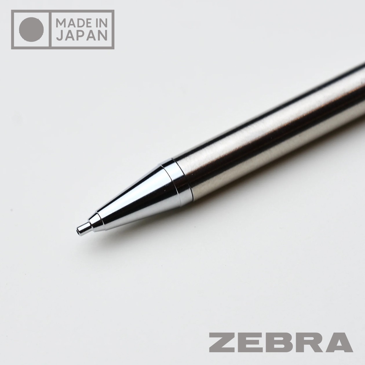 Zebra TS-3 Ultra Mini Stainless Steel Mechanical Pencil 0.5mm Made in Japan