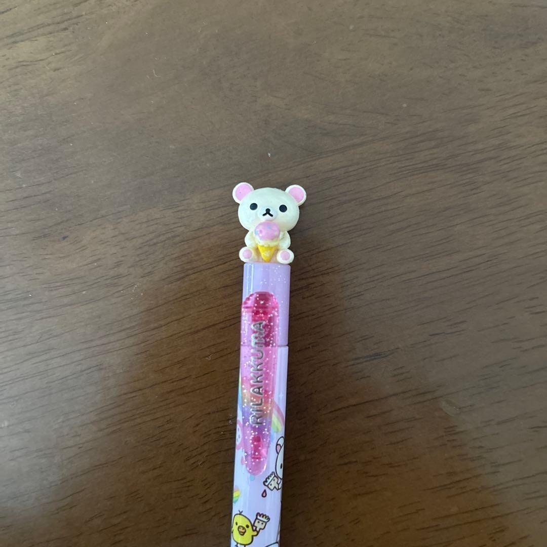 San-X Korilakkuma Mechanical Pencil Glitter Pink Collectible Cute Stationery