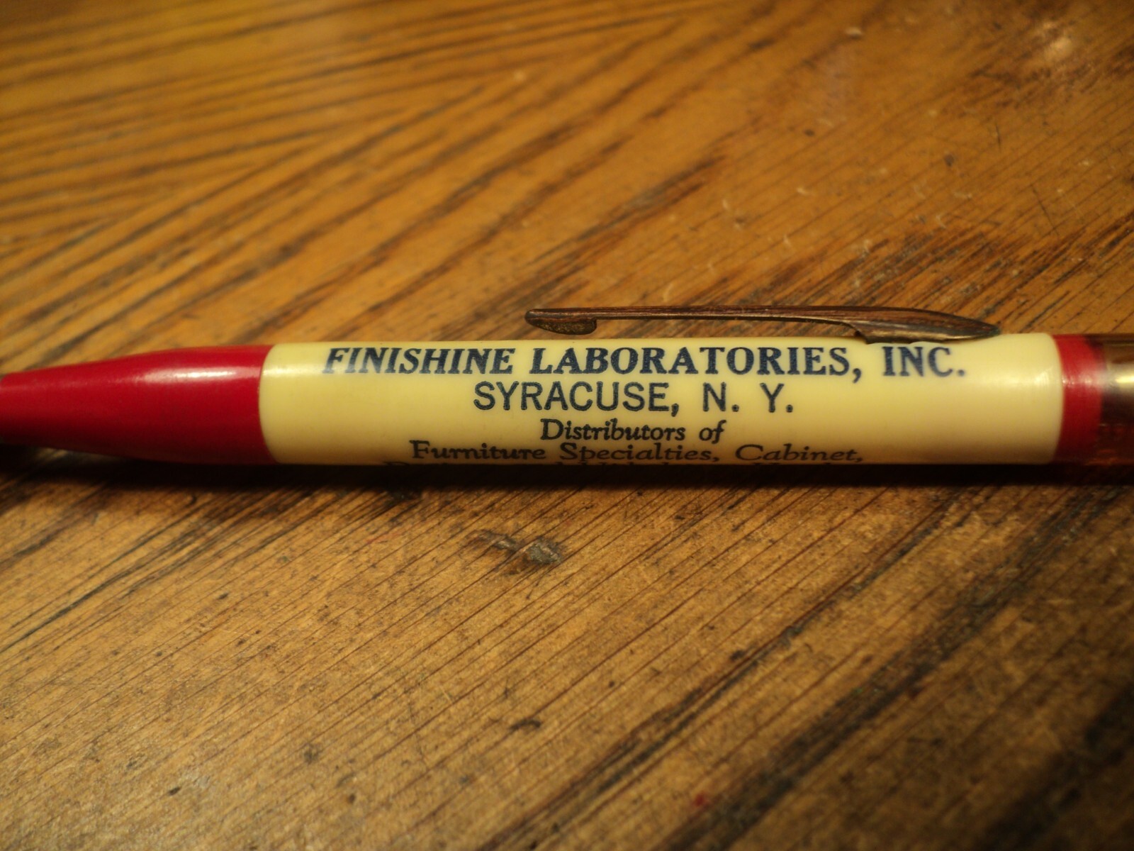 Vintage Ritepoint Mechanical Pencil Finishine Laboratories 5-5/16″ Long Oil Cap
