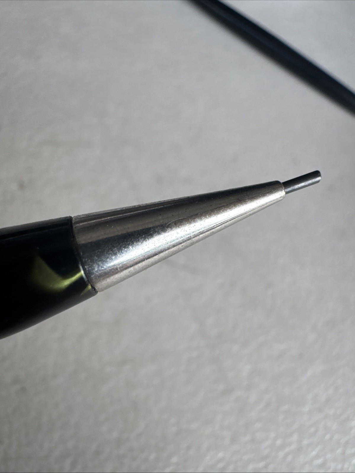 Vintage Genuine Eversharp Repeater Marble Mechanical Pencil Black Green 1.1mmUSA