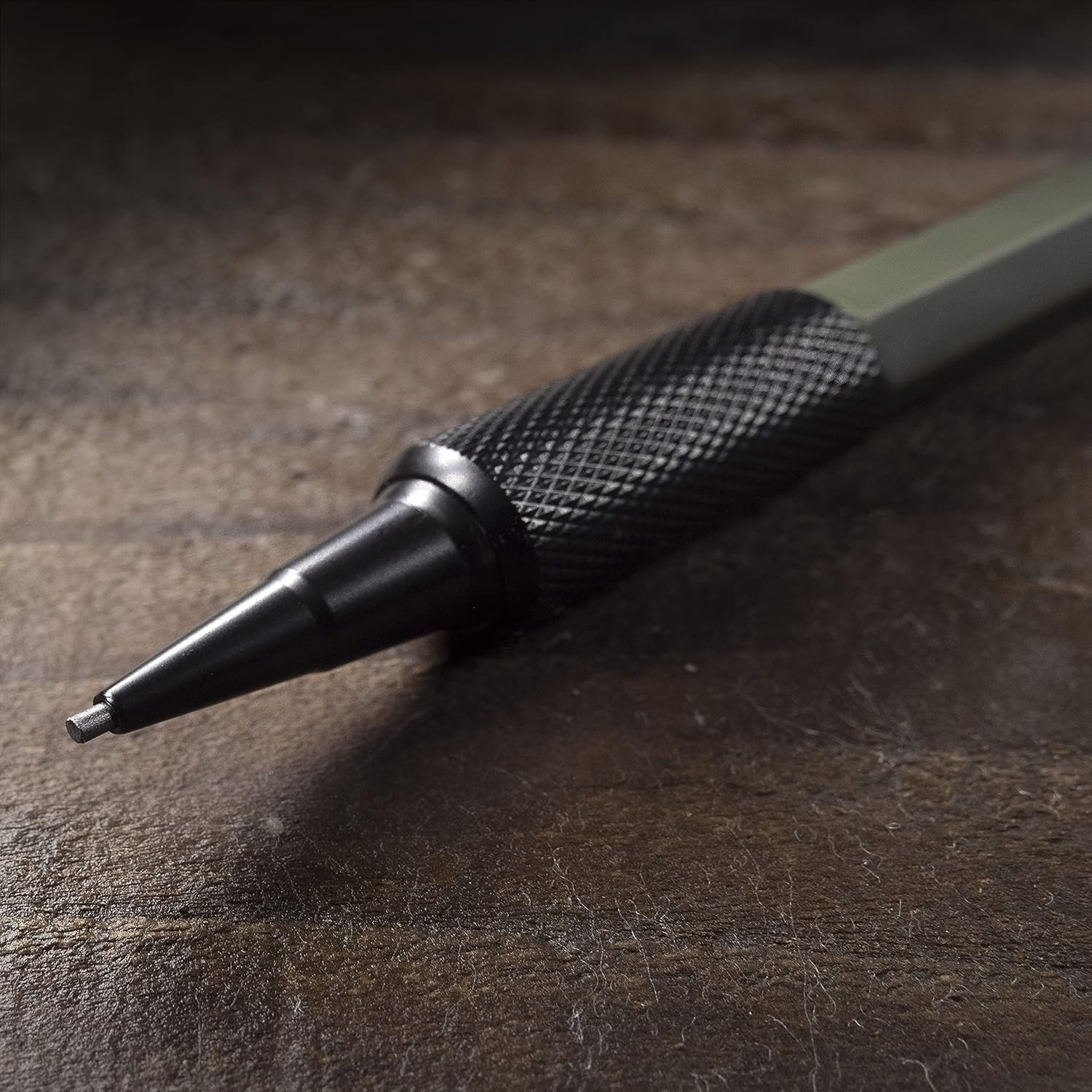 Weatherproof Mechanical Pencil, Olive Drab Barrel, 1.3Mm Black