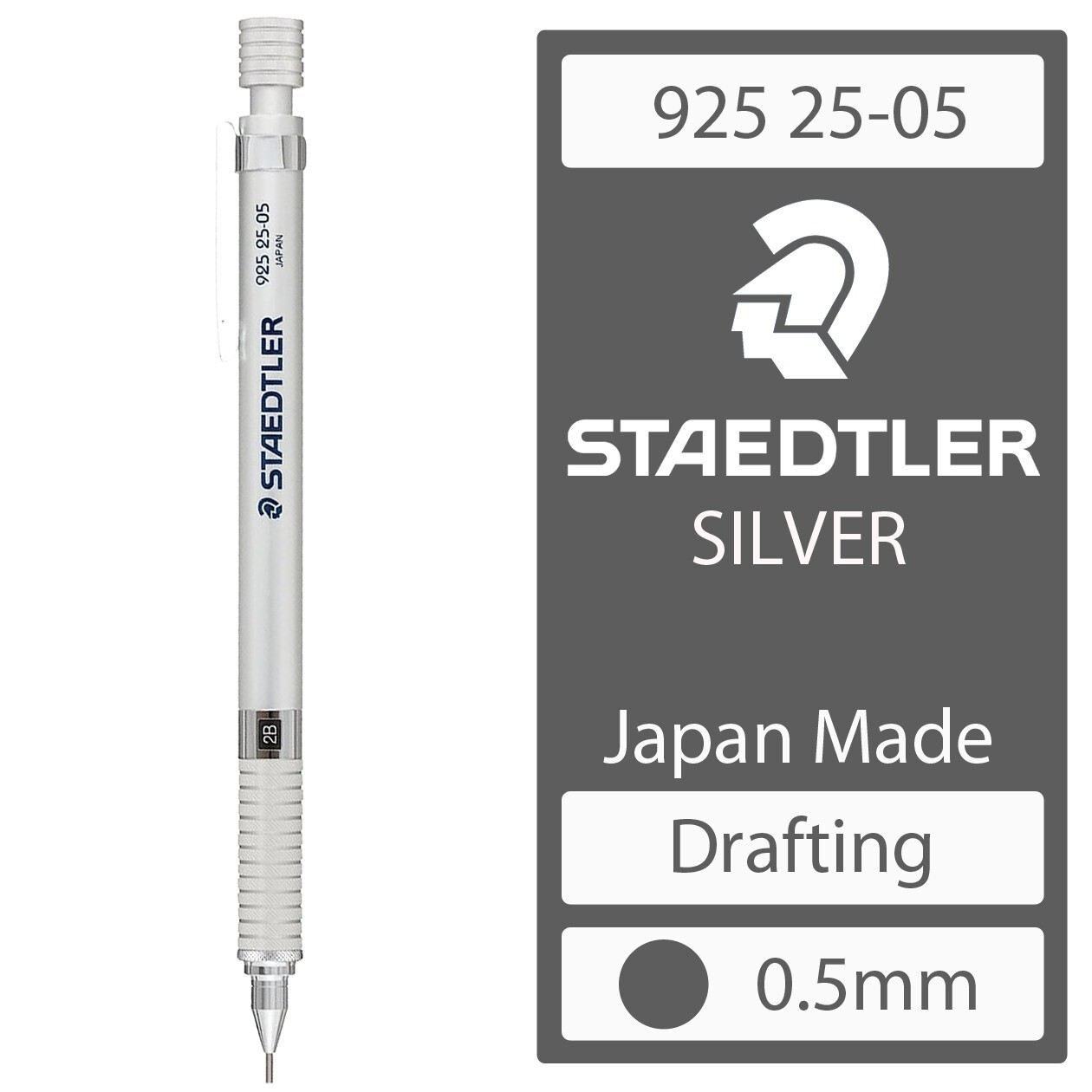 STAEDTLER 925 25-05 Drafting Mechanical Pencil 0.5mm Made in Japan