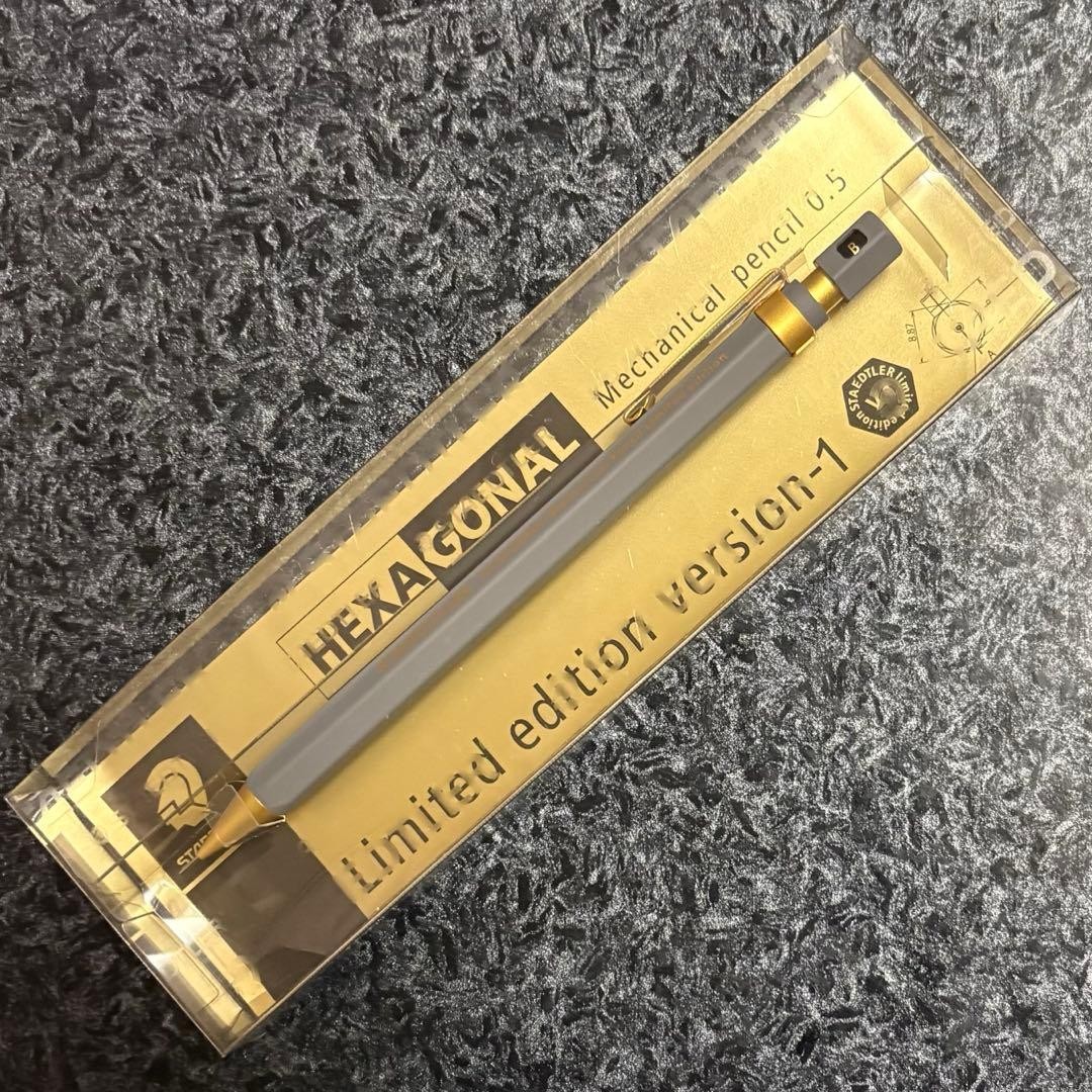 New Unused Staedtler Mechanical Pencil Hexagonal Limited Color 4-Piece Set