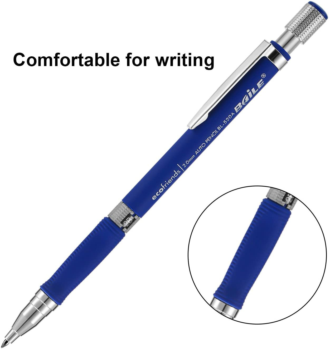 Art Mechanical Pencils Set Metal Drafting Sketching Drawing Pencil Artist Tools