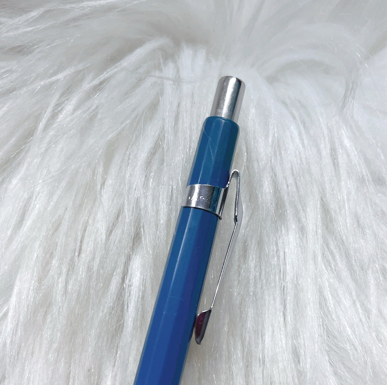 Vintage Baby Blue Pentel Mechanical Pencil P207 Made in Japan 0.7mm